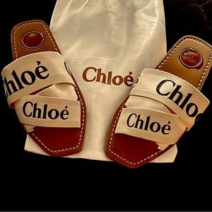 Chloe woody sandals 40/10